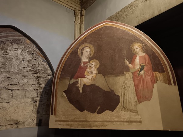 La Madonna della Pura, collocata nella Cappella Ricasoli